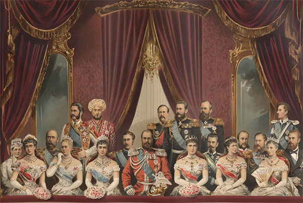 Семья Александра III в Большом театре