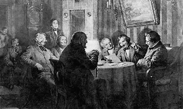 Гоголь умел расположить к себе кампанию и легко находил друзей
