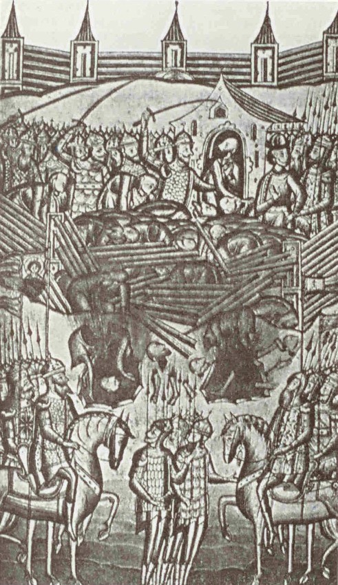 Взятие Киева монголами в 1240 году.