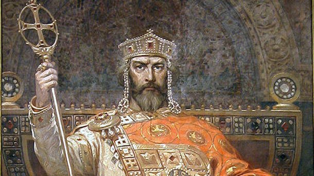 Портрет царя Симеона Великого, худ. Диммитр Гюдженов