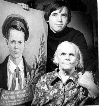 Татьяна Морозова с внуком Павлом