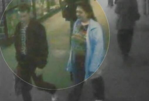 Пичушкин и Марина Москалева, зафиксированные камерами слежения в метро