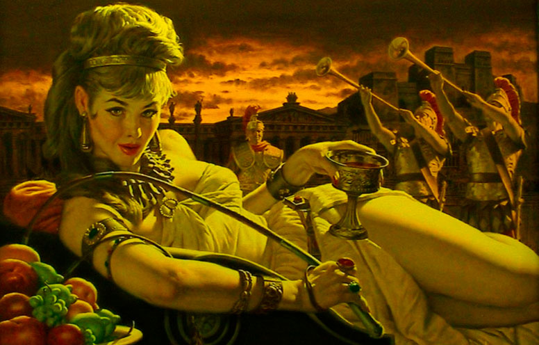 Секс с рабыней при жене в Древнем Риме – сцена из сериала «Спартак: Кровь и песок» (2010)